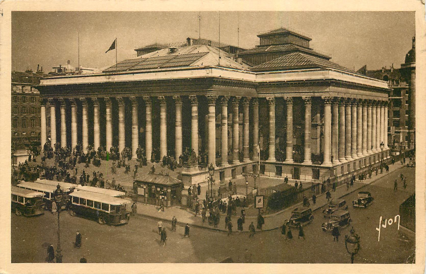 CPA Paris La bourse 