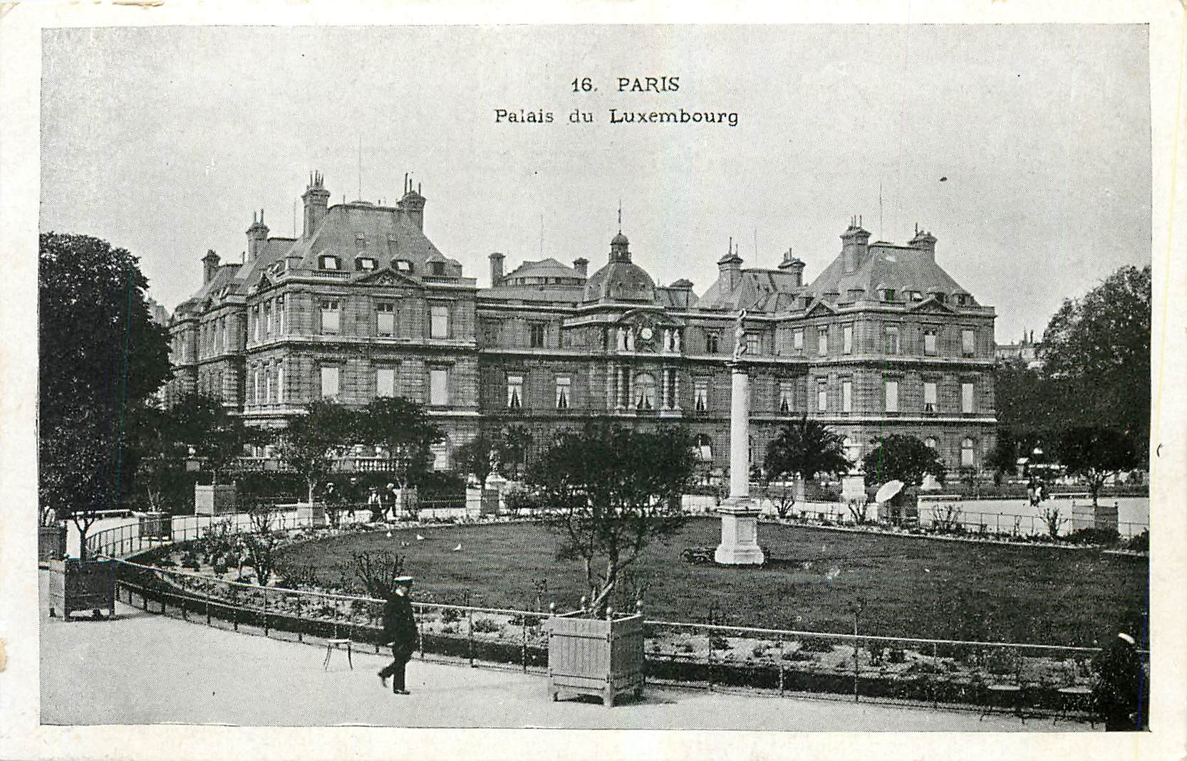 CPA Paris Palais du Luxembourg 