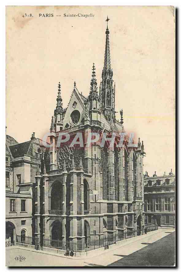 CPA Paris Sainte Chapelle 