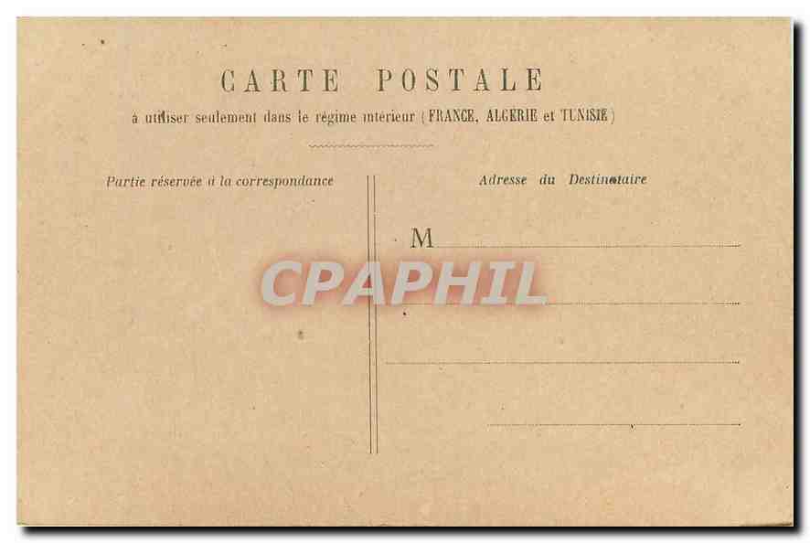 CPA Paris Eglise Saint Germain l'Auxerrois  — Verso