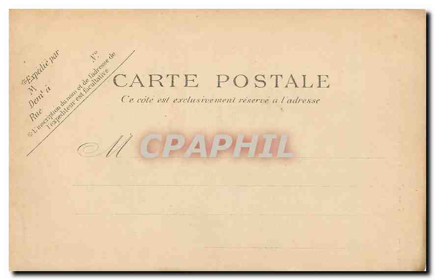 CPA Paris l'Eglise Saint Louis Saint Paul  — Rückseite