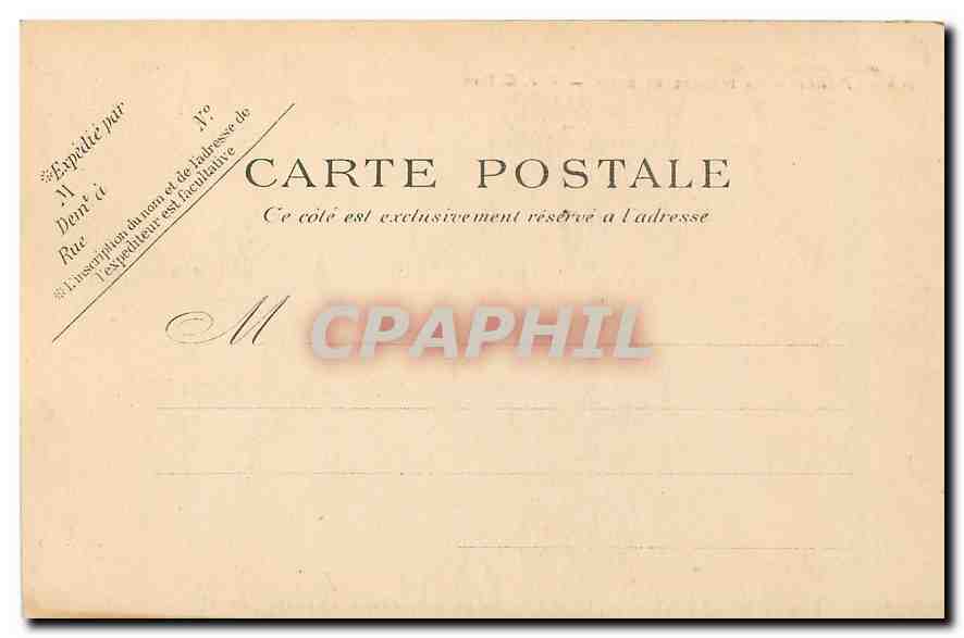 CPA Paris La Faculte de Droit  — Rückseite