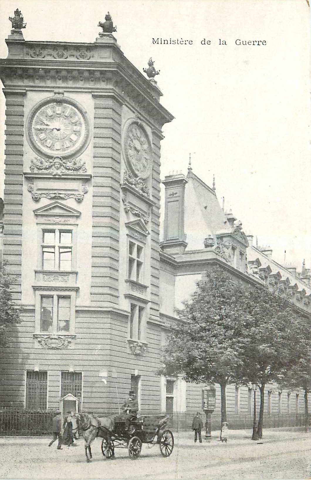 CPA Ministere de la Guerre 