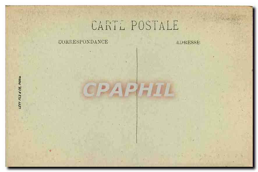CPA Paris l'Hotel de Ville  — Rückseite