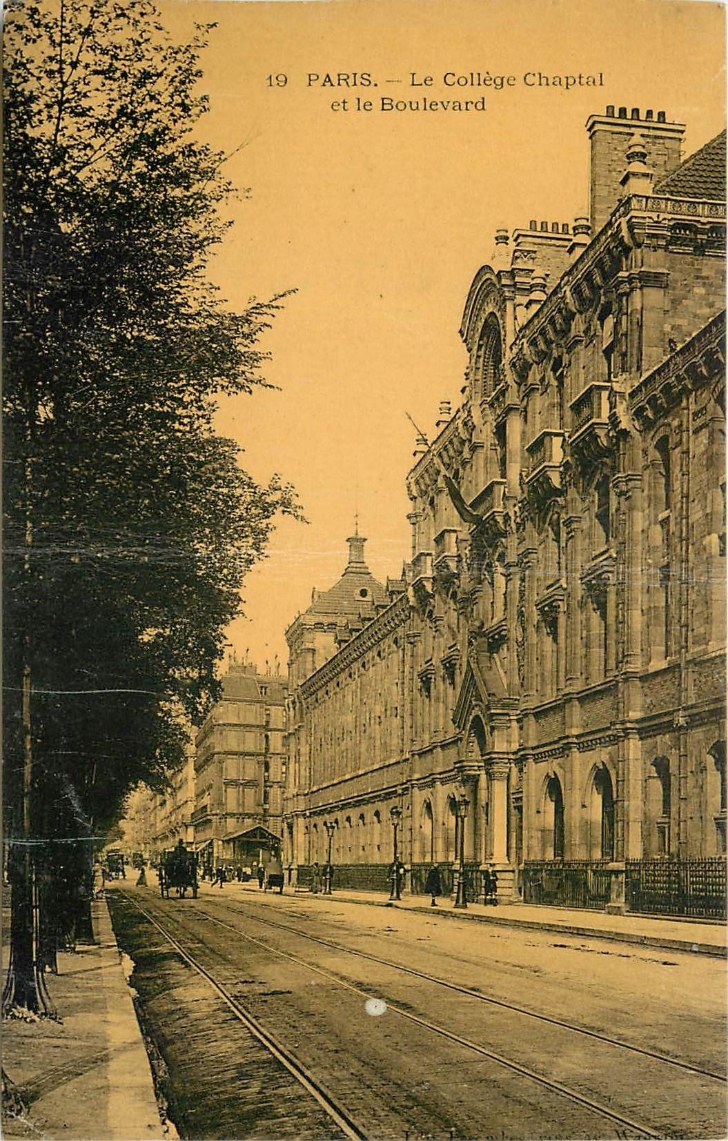 CPA Paris le College Chapital et le Boulevard 