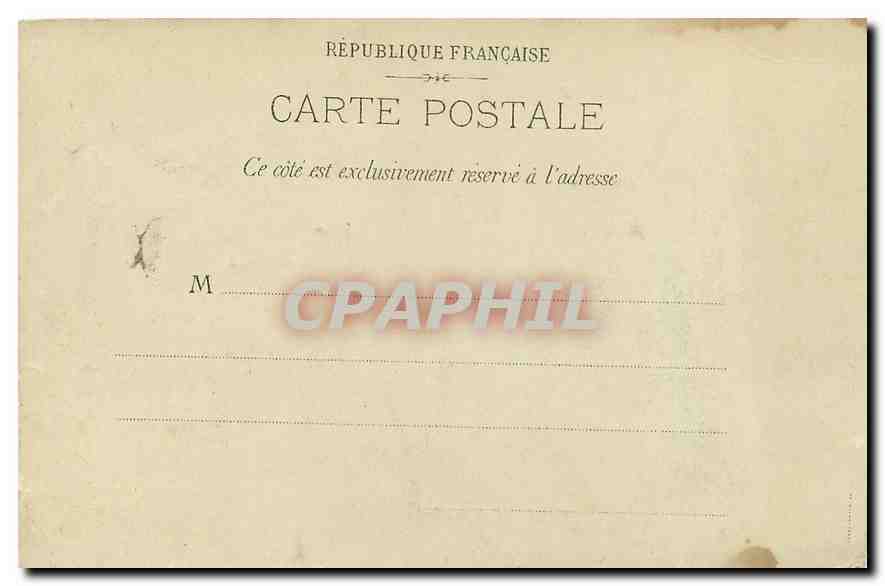CPA Paris Eglise Saint Sulpice  — Rückseite
