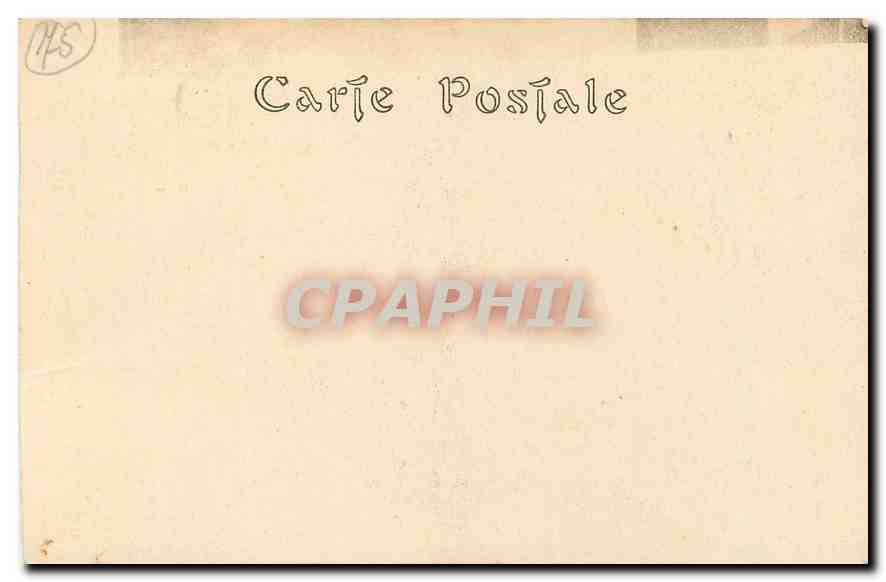 CPA Paris Musee de Louvre Ecole Flamande  — Rückseite