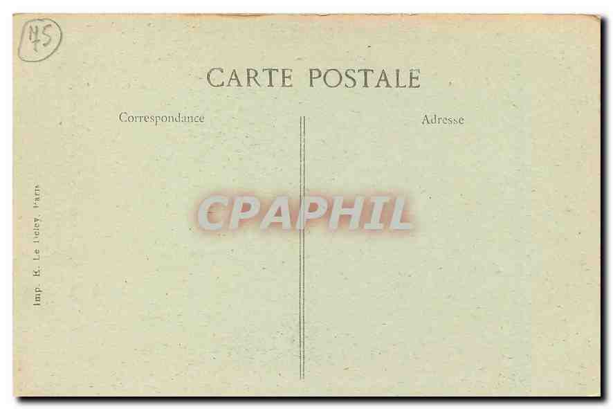 CPA Paris Eglise Saint Julien le Pauvre Chapelle de la Sainte Vierge  — Verso