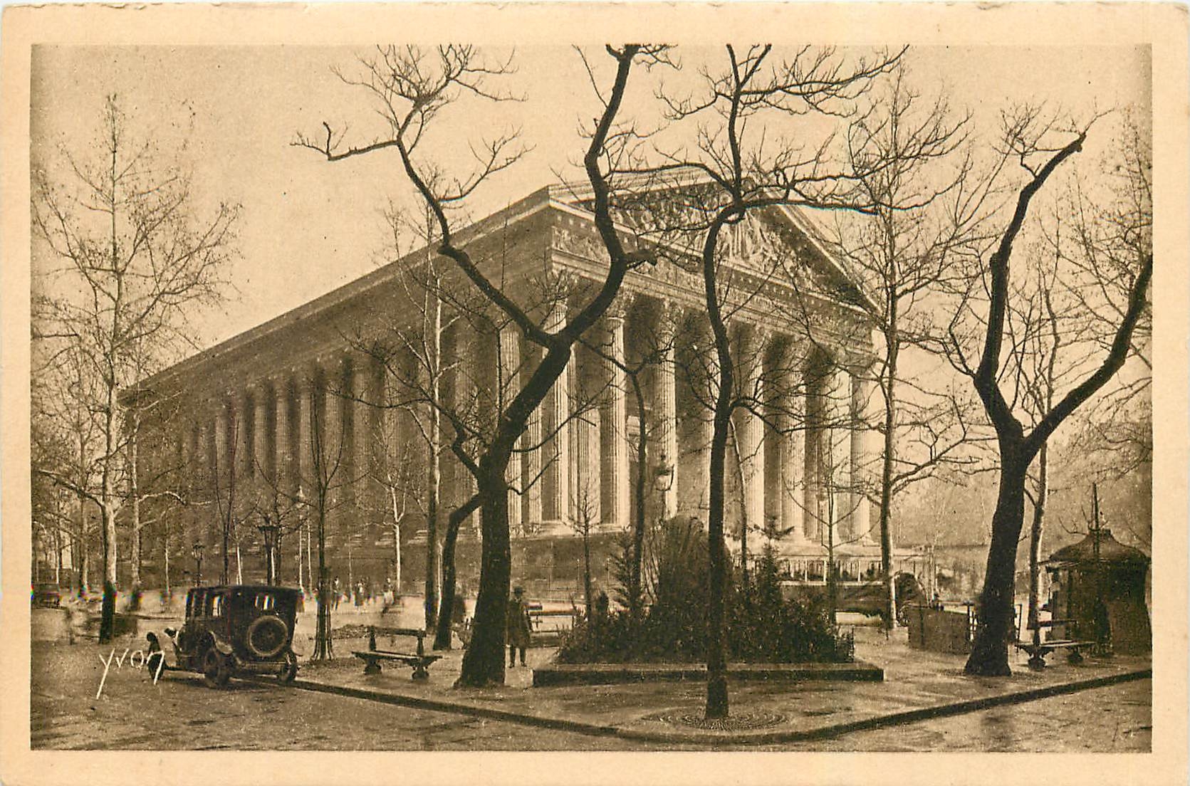 CPA Paris Eglise de la Madeleine 