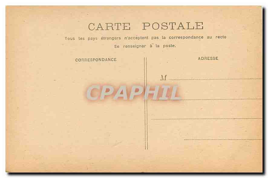 CPA Notre Dame de Paris  — Rückseite