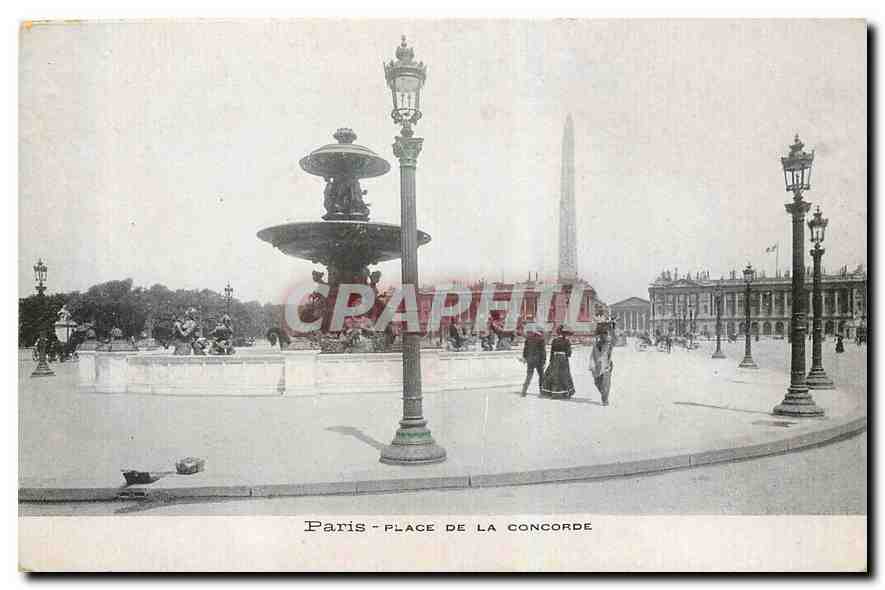 CPA Paris Place de la Concorde 