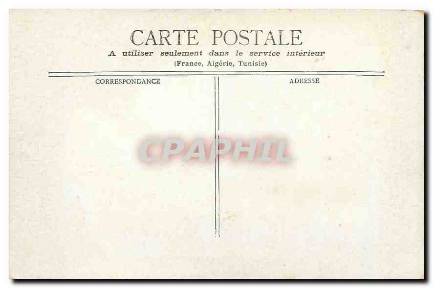 CPA Paris Place de la Concorde  — Rückseite