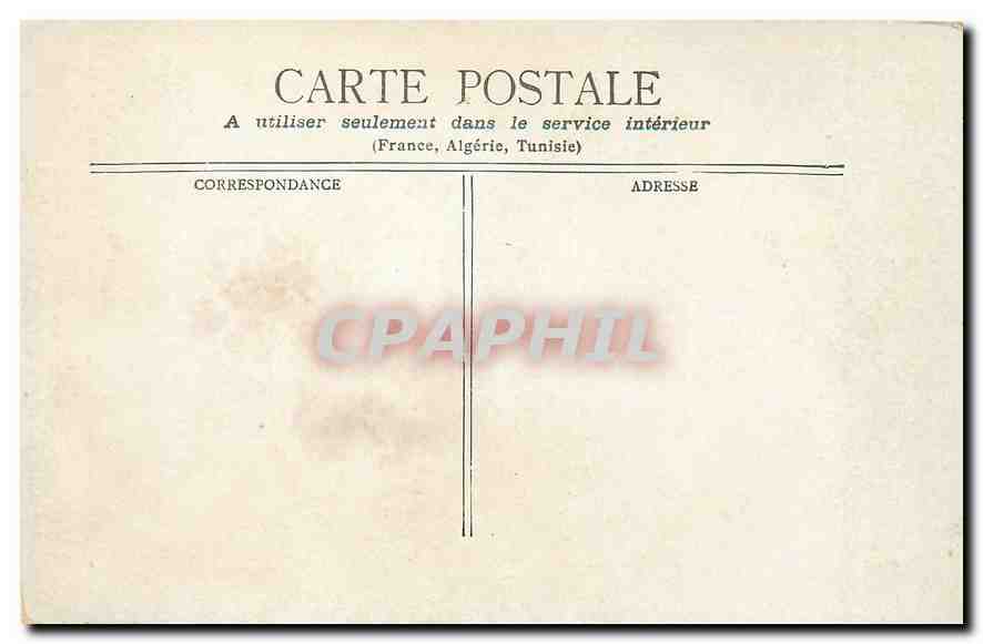 CPA Paris La Trinite  — Rückseite