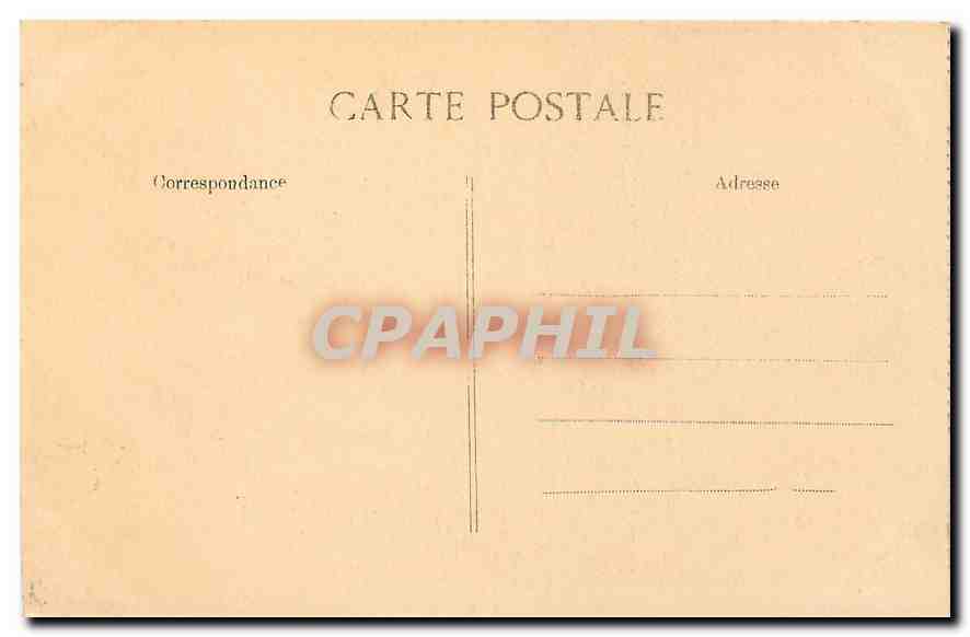 CPA Paris Notre Dame Facade  — Verso