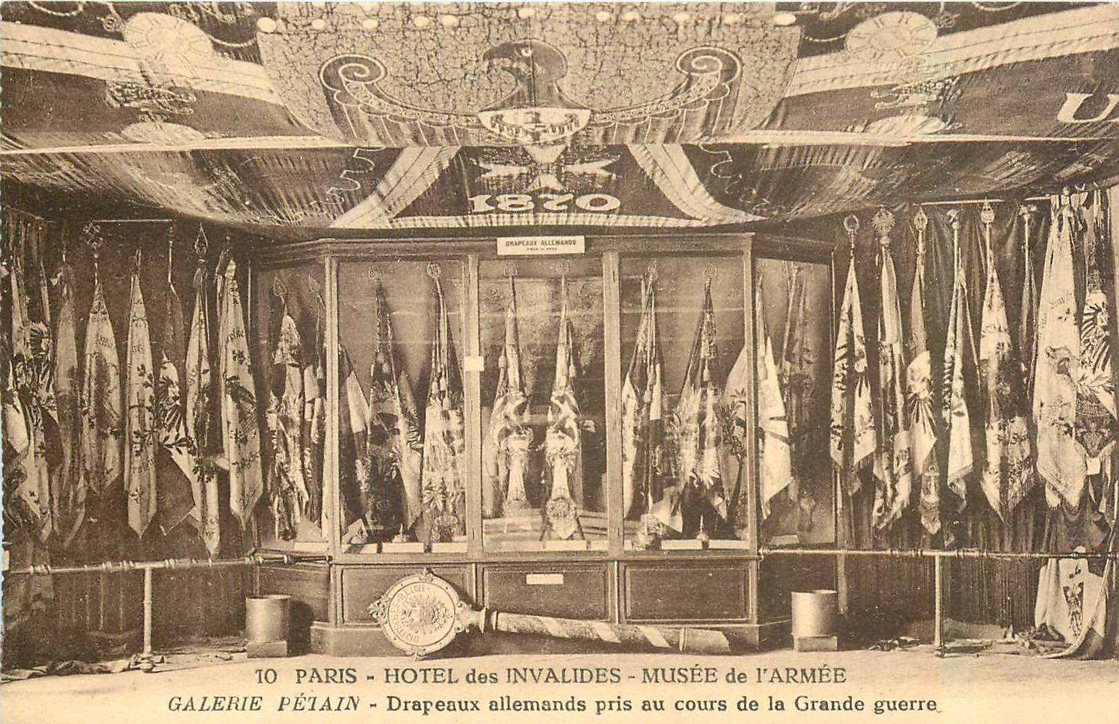 CPA Paris Hotel des Invalides Musee de l'Armee Galerie Petain 