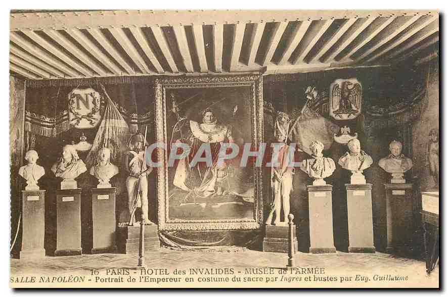CPA Paris Hotel des Invalides Musee de l'Armee Salle Napoleon 