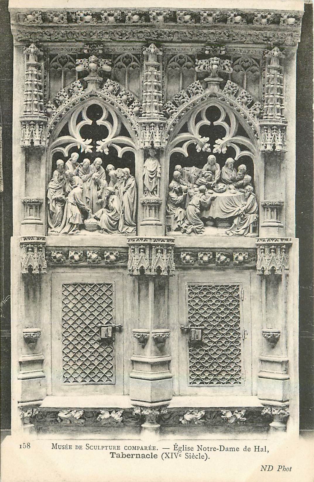 CPA Musee de Sclupture Comparee Eglise Notre Dame de Hal Tabernacle 