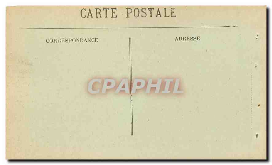 CPA Paris Place de la Bastille  — Rückseite