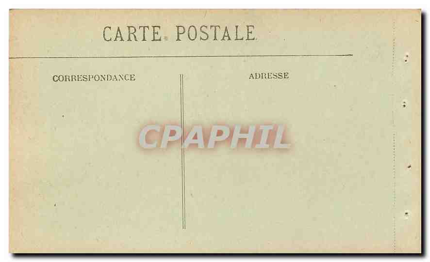 CPA Paris l'Arc de Triomphe Place de l'Etoile  — Rückseite