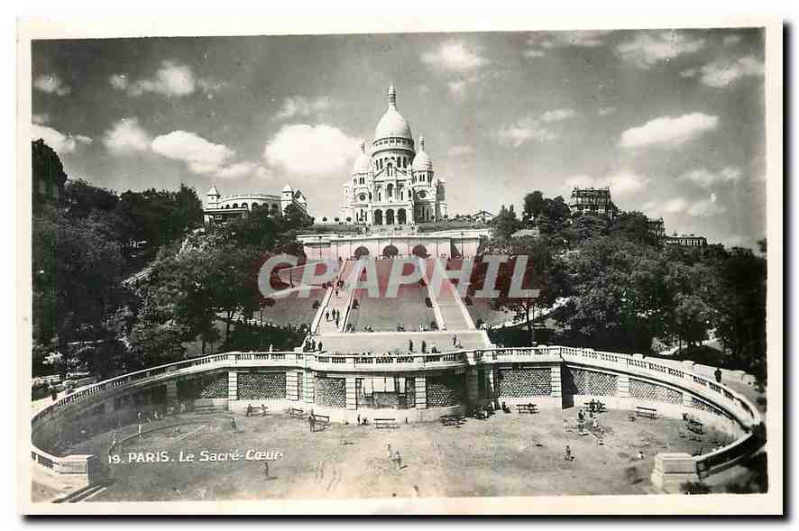 CPA Paris Le Sacre Coeur 