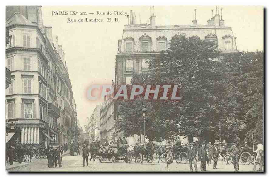 REPRO Paris Rue de Clichy Rue de Londres 