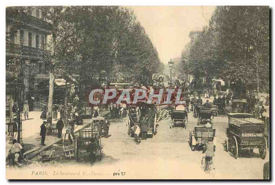 REPRO Paris Le boulevard St Denis 