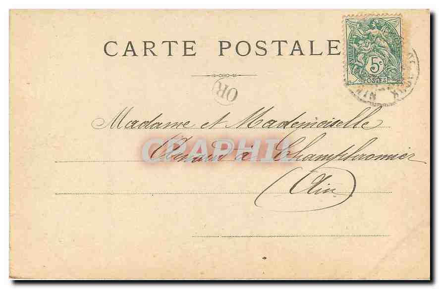 CPA Paris Notre Dame La porte de l'eveche ou de Saint Etienne  — Verso