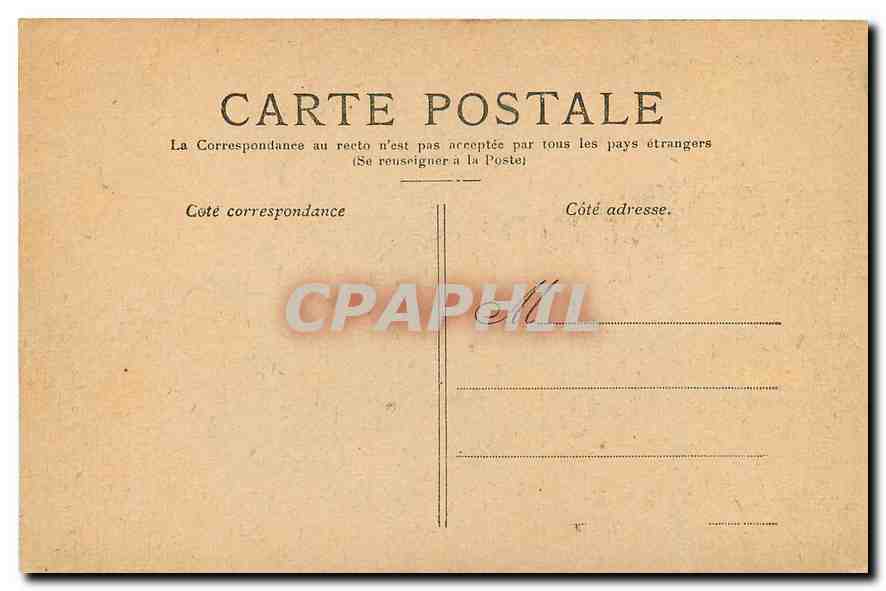 CPA Paris Le Grand Palais  — Rückseite