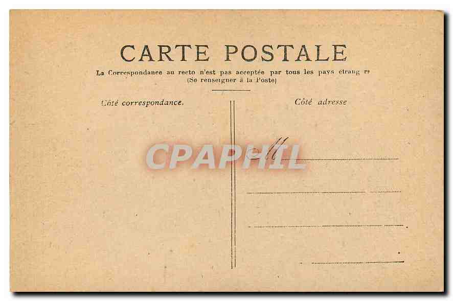 CPA Paris Le Petit Palais  — Rückseite