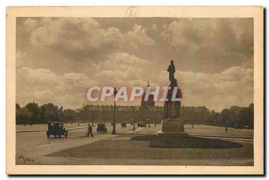 CPA Les Petits Tableaux de Paris L'Esplanade des Invalides 