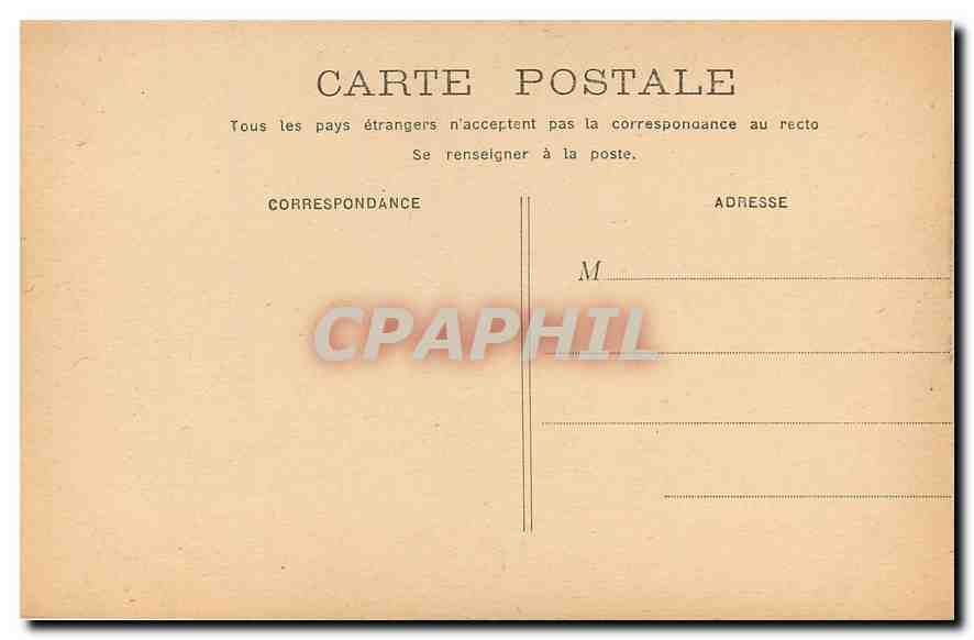 CPA Paris Le Grand Palais  — Rückseite
