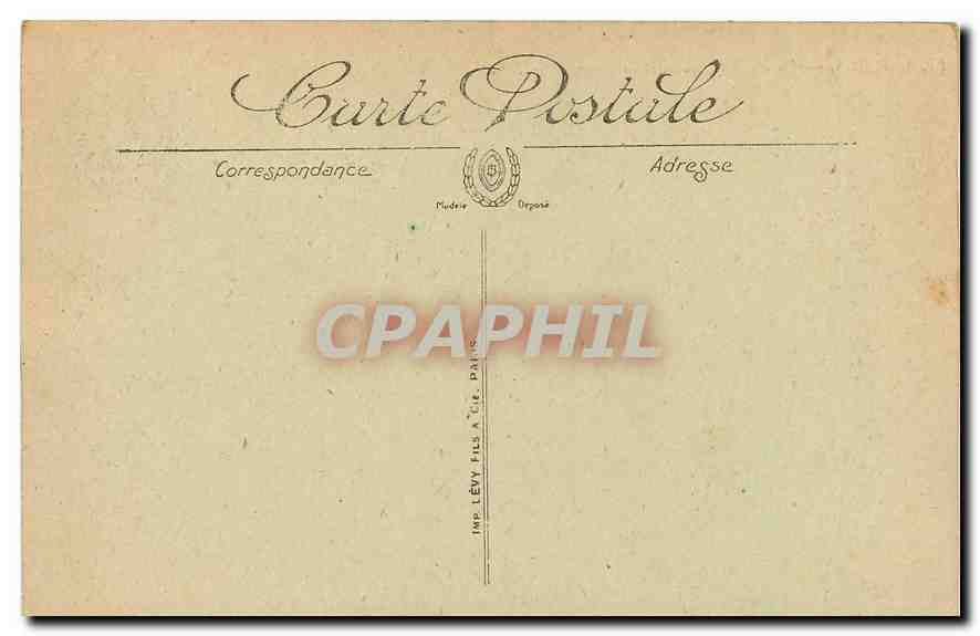 CPA Paris La Place Vendome et la Colonne  — Rückseite