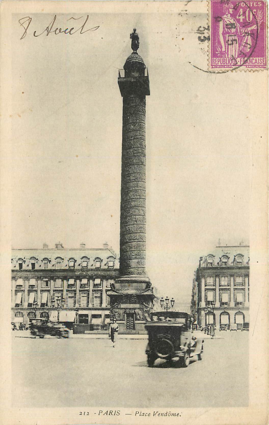 CPA Paris Place Vendome 