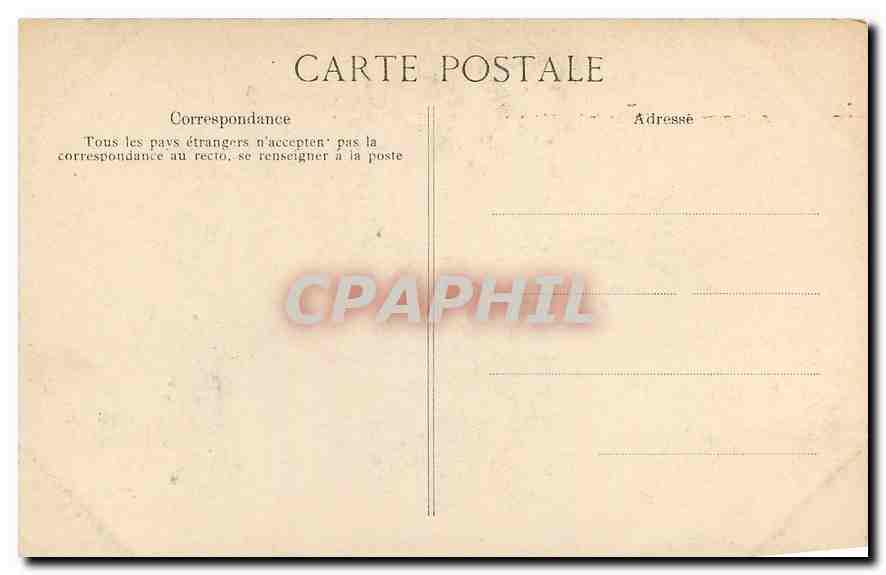 CPA Paris Mairie du I Arrondissement Saint Germain l'Auxerrois  — Rückseite