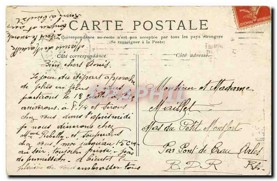 CPA Paris l'Arc de Triomphe des Tuileries  — Rückseite