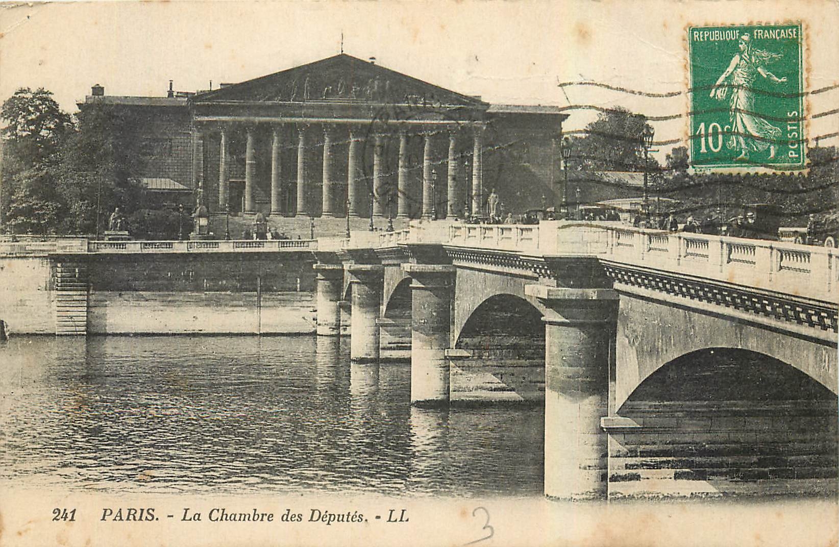 CPA Paris La Chambre des Deputes 