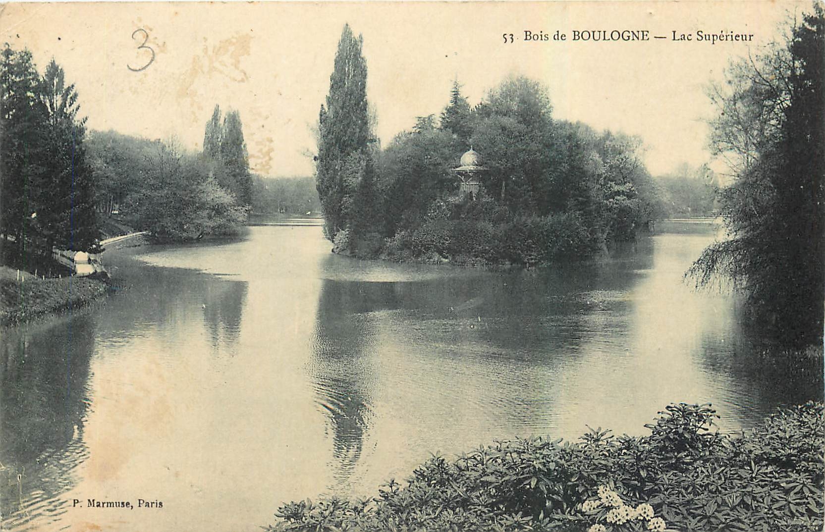 CPA Bois de Boulogne Lac Superieur 