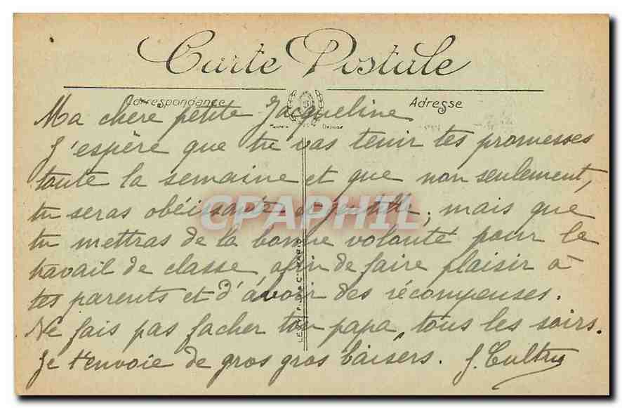CPA Paris Le Bois de Boulogne La Cascade  — Rückseite