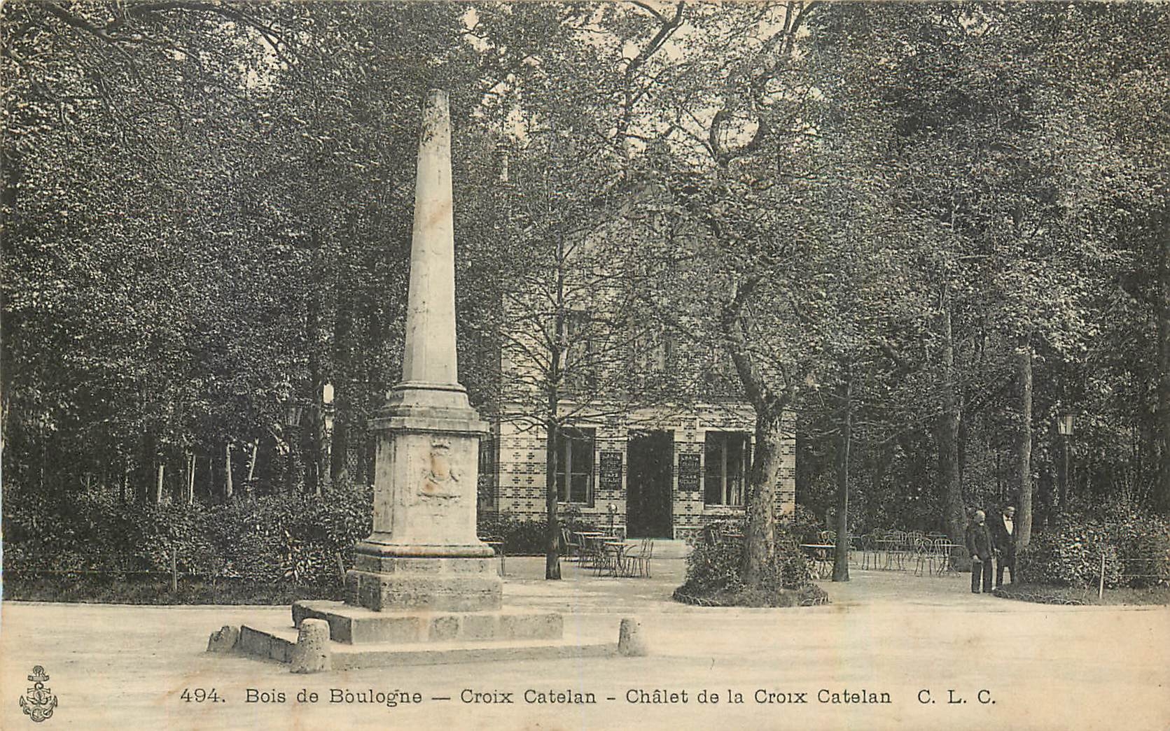 CPA Bois de Boulogne Crix Catelan Chalet de la Croix Catelan 