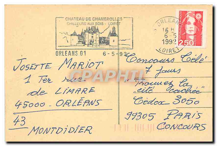 CPA Paris Panorama des Huit ponts  — Verso