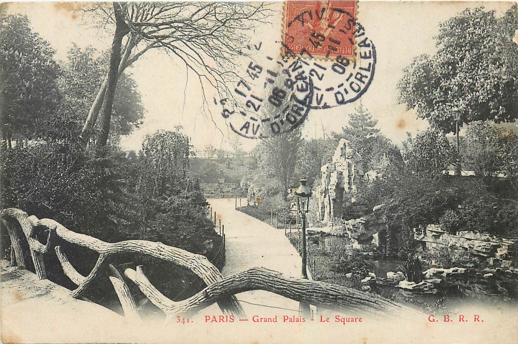 CPA Paris Grand Palais Le Square 