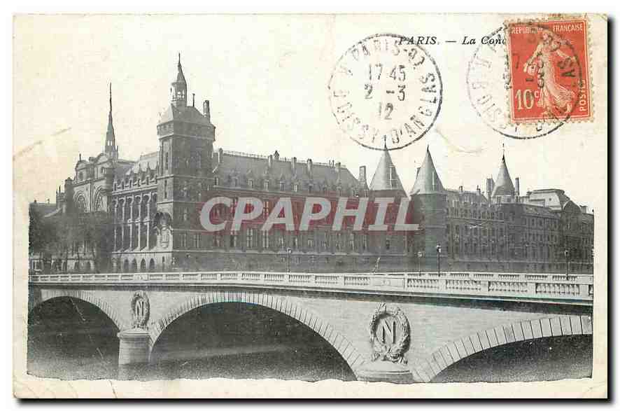 CPA Paris La Conciergerie 