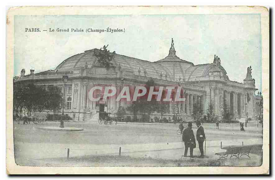 CPA Paris Le Grand Palais Champs Elysees 