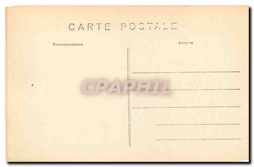 CPA A Vincent 4 Rue des Beaux Arts Paris  — Rückseite