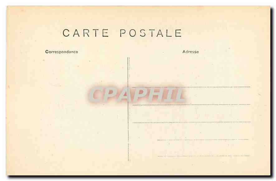 CPA A Vincent 4 Rue des Beaux Arts Paris  — Verso