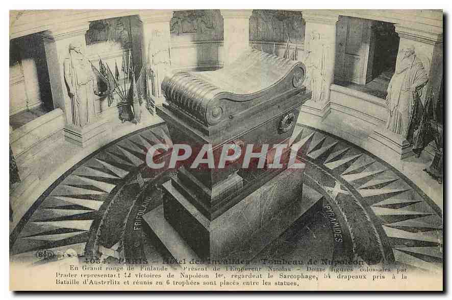CPA Paris Hotel des Invalides Tombeau de Napoleon I 