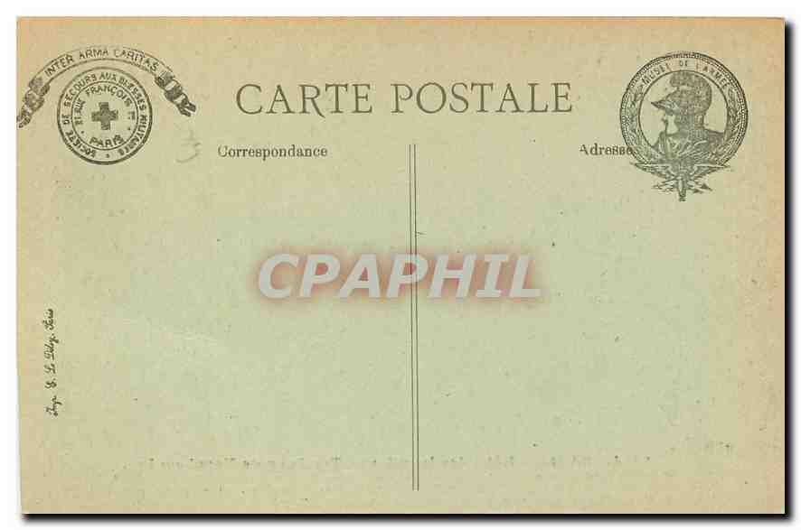 CPA Paris Hotel des Invalides Tombeau de Napoleon I  — Rückseite