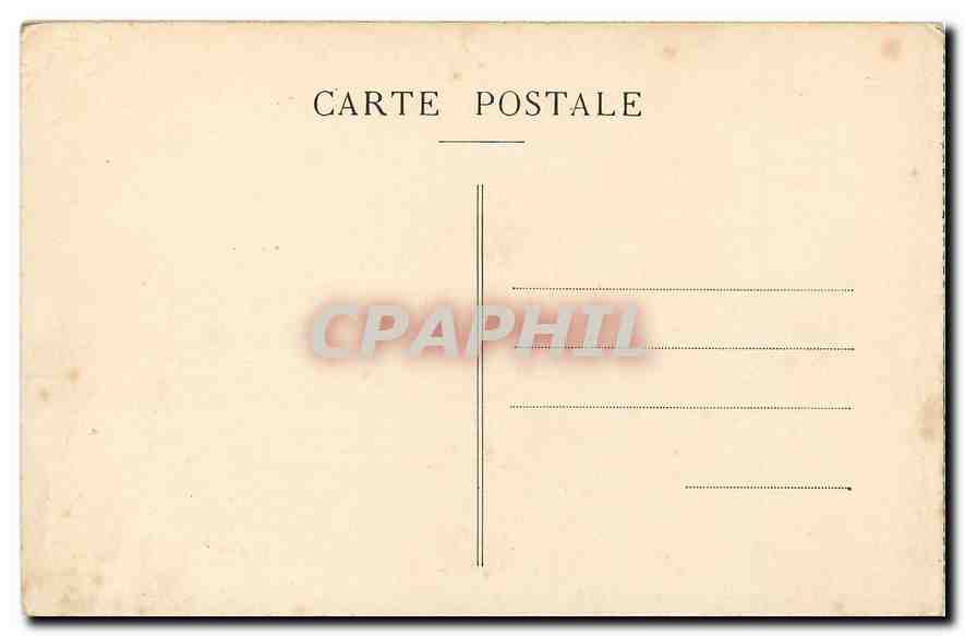 CPA Paris Le Boulevard et la Porte Saint Martin  — Verso