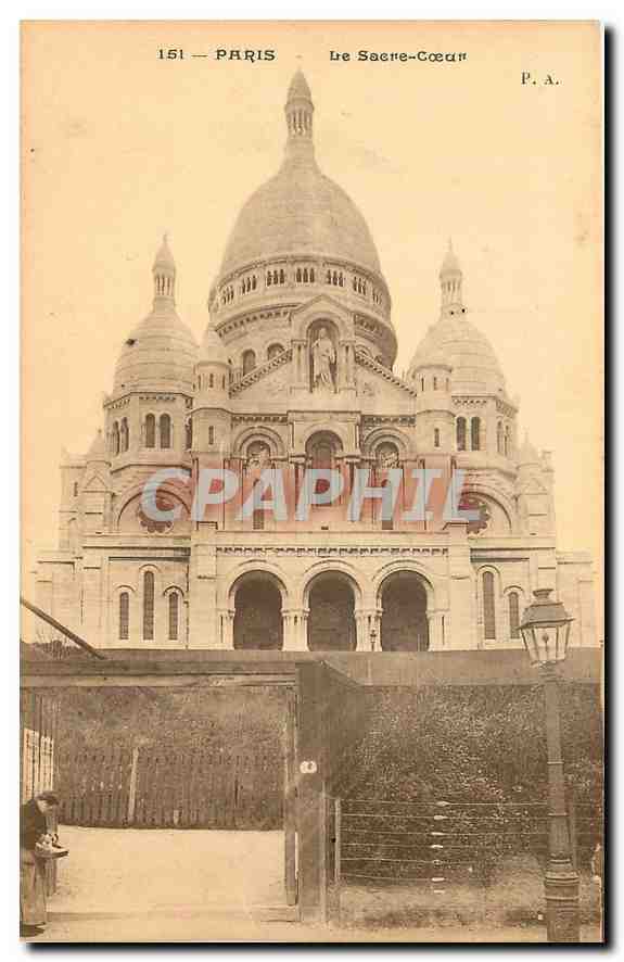CPA Paris Le Sacre Coeur 