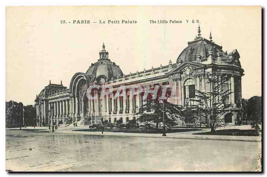 CPA Paris Le Petit Palais 